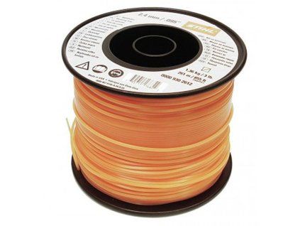 zaci struna stihl 2%2C4 mm x 261 m ctyrhranne 00009302612