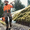 Pracovní kalhoty do pasu STIHL FUNCTION ERGO (zelená/oranžová)